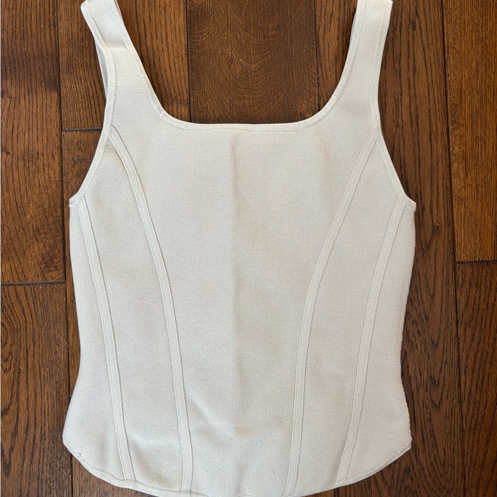 Elegant Cream Women's Top
